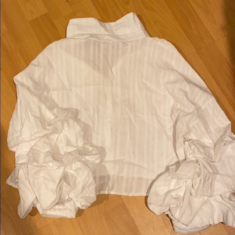 White Button Down Top - image 2